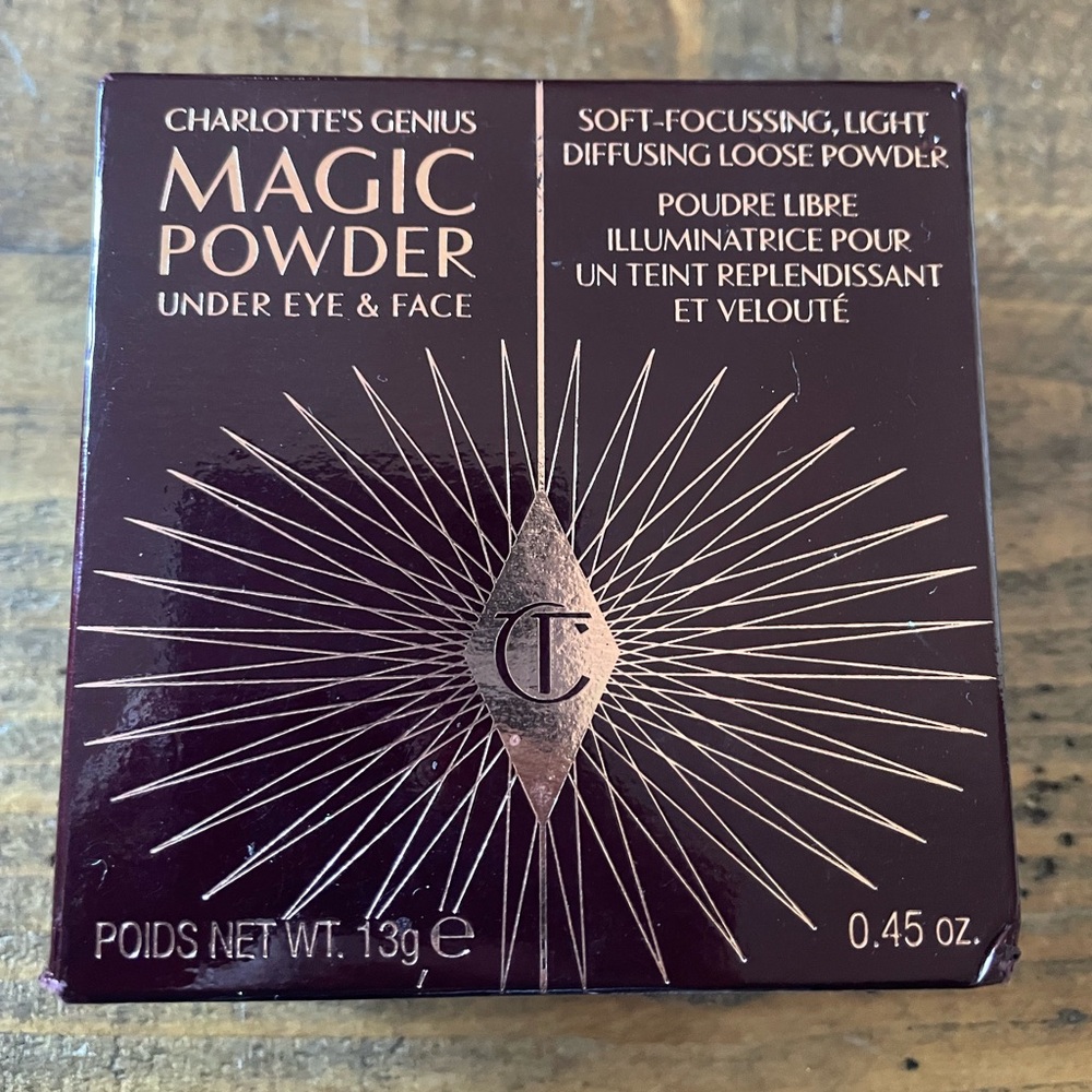 Charlotte Tilbury Charlotte’s Genius Magic loose Powder 2 fair/medium NIB